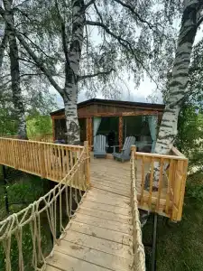 Шале с горячей купелью - 206