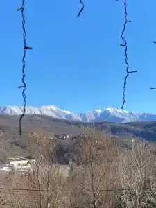 Кедровый домик с видом на горы - 54