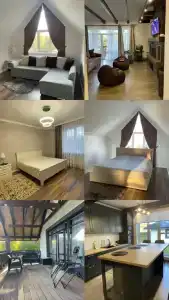 Коттедж у леса с баней - 36