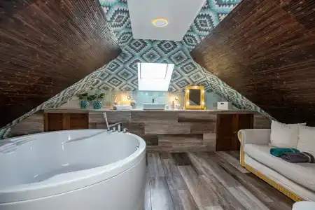 Villa Zen с ванной спа и террасой - 35