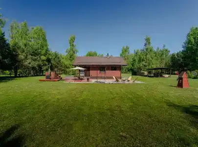 Дом Zarechye с русской баней и горячей купелью - 86