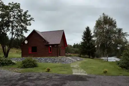 Коттедж на берегу реки - 23