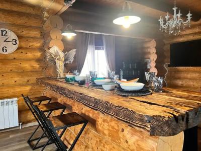 Бревенчатый дом в Русском стиле - 25