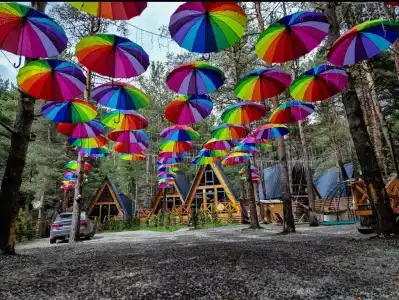 Терраса Домики в Архызе - 23