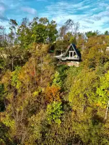 Уютный дом A-frame - 7