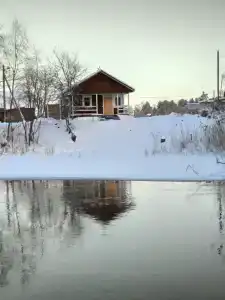 Дом с террасой прямо на берегу реки - 2