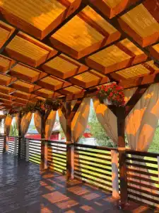 Бревенчатый дом в Русском стиле - 13