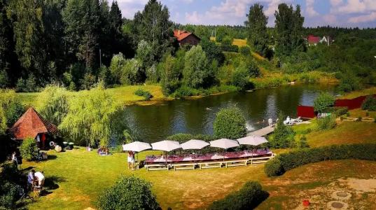 Дом на берегу реки с баней на дровах в Шилово - 15