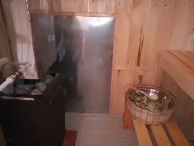 Новый дом с бассейном и баней - 16