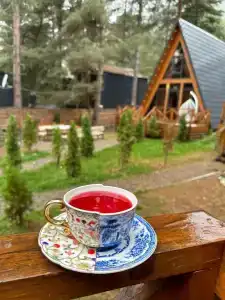 Терраса Домики в Архызе - 22