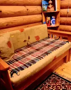 Дом с баней на берегу озера - 26