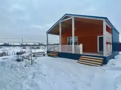 Коттедж у реки с русской парной на дровах - 17