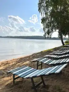 Современный дом с баней у водохранилища - 43