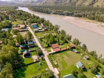 Дом-шале с печью-камином - 34