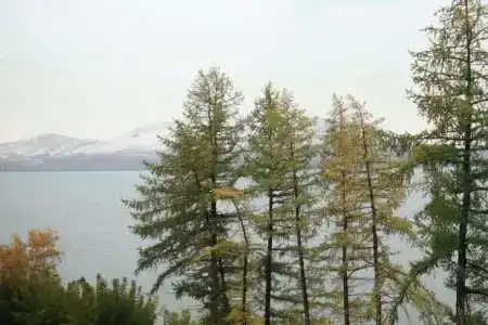 с видом на озеро Банное и Уральские горы - 24