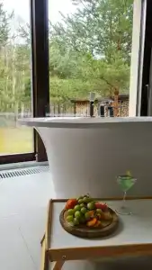 Дом и баня между озером и лесом - 2