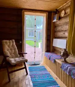 Обломов дача с русской баней, беседкой и детской площадкой - 19