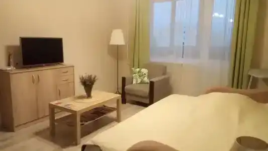 Квартира с балконом и видом на город - 0