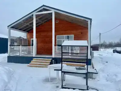 Коттедж у реки с русской парной на дровах - 15