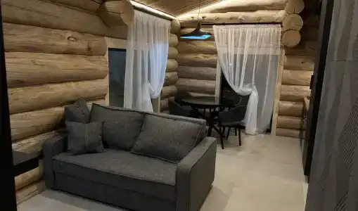 Эко дом из окаменевшей сосны-кело - 13