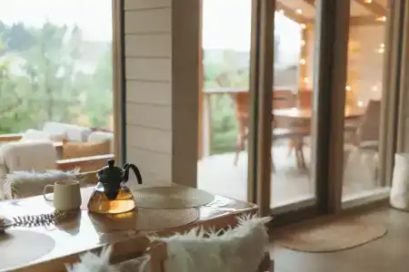 Частный дом с баней и чаном у воды и леса - 11