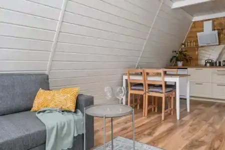 Уютные домики A-Frame с банным комплексом - 10