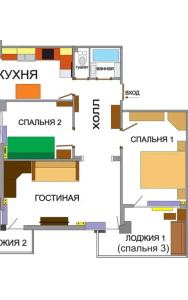 Квартиры на Набережной 3 - 62