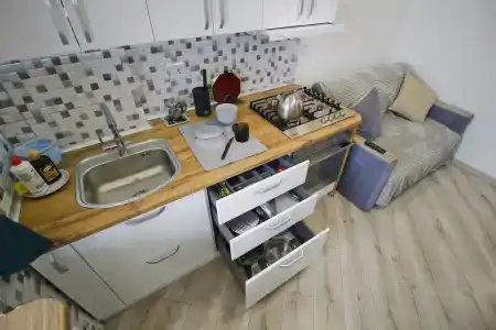 на 8 этаже с красивым видом на город - 21