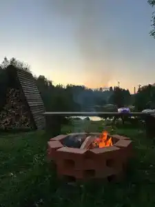 Коттедж на берегу реки - 53