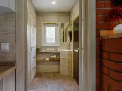 Дом Zarechye с русской баней и горячей купелью - 81