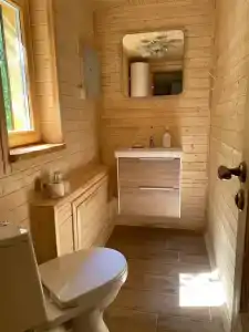 Гостевой дом с баней на берегу озера - 8