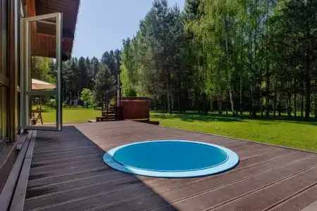 Дом Zarechye с русской баней и горячей купелью - 61