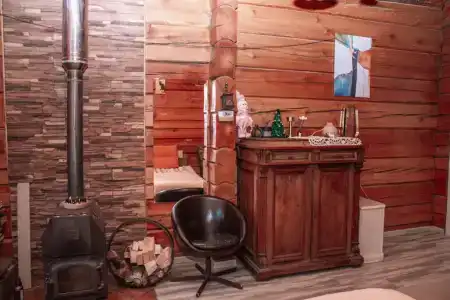Экокоттедж из кедра и лиственницы с рыбалкой - 47