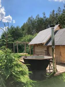 Уютный лесной домик со всеми удобствами в Полянках - 28