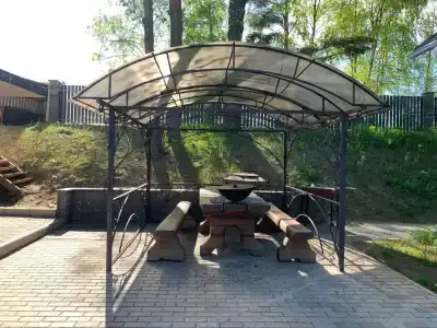 Дом с банями и купелью на берегу Озера - 25