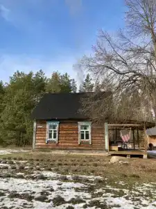 Уютный лесной домик со всеми удобствами в Полянках - 2