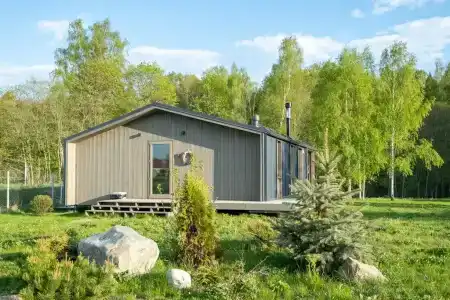 Цветочный домик с камином - 36