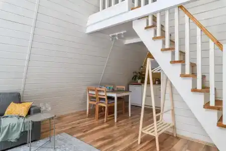 Уютные домики A-Frame с банным комплексом - 50
