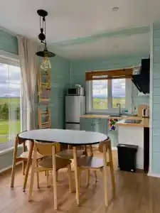 Панорамный двуспальный дом в Карелии рядом с Ладогой - 2