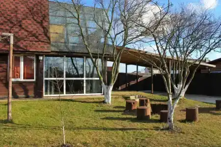 Шале с панорамным видом на Минское море - 44