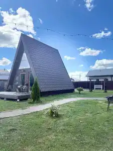 Уютные домики A-Frame с банным комплексом - 26