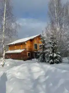 Экокоттедж из кедра и лиственницы с рыбалкой - 56