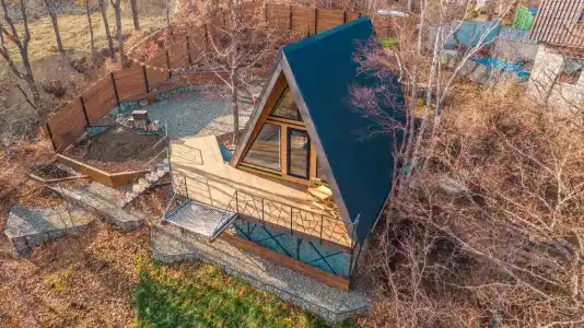 Уютный дом A-frame - 6