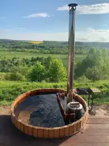 Шале с горячей купелью - 133