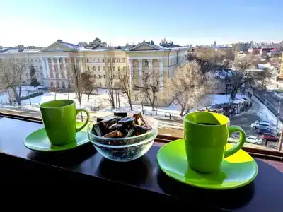 Просторные апартаменты с террасой и красивым видом - 20