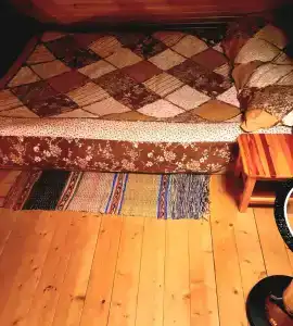 Дом с баней на берегу озера - 25