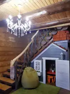 Бревенчатый дом в Русском стиле - 6