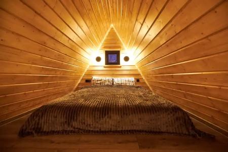 Коттедж A-frame на участке 20 соток - 9