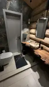 Эко дом из окаменевшей сосны-кело - 8