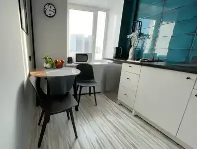 Видовая и стильная квартира в стиле Сканди с виниловым проигрывателем - 8